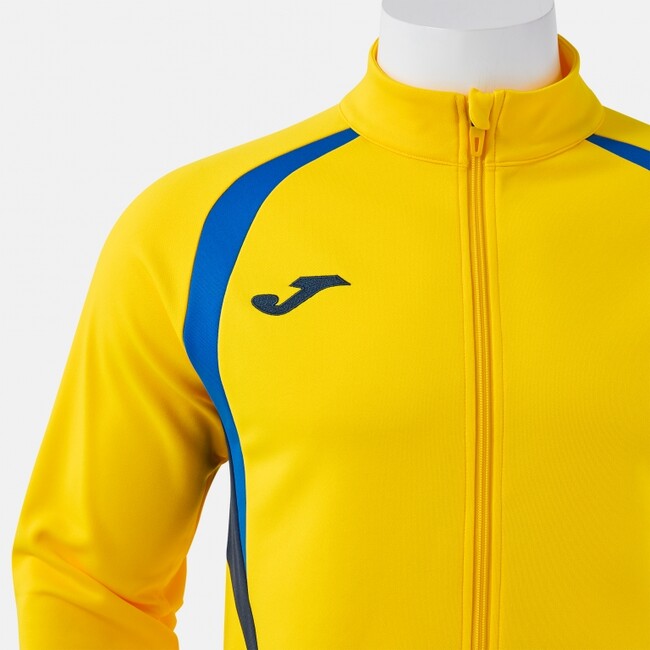 CHAMPIONSHIP 20 FULL ZIP SWEATSHIRT YELLOW ROYAL BLUE YELLOW-ROYAL