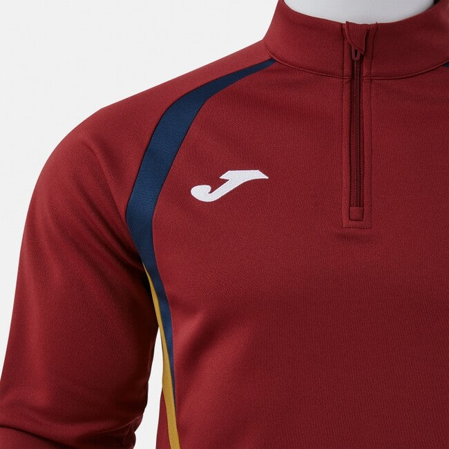 T-CHAMPIONSHIP SWEATSHIRT BURGUNDY NAVY BLUE BURGUNDY