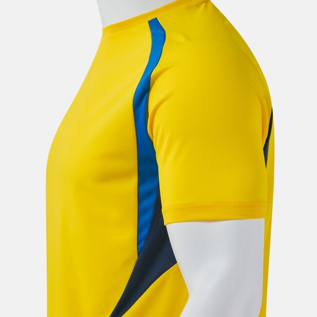 T-CHAMPIONSHIP SHORT SLEEVE T-SHIRT YELLOW ROYAL BLUE YELLOW-ROYAL