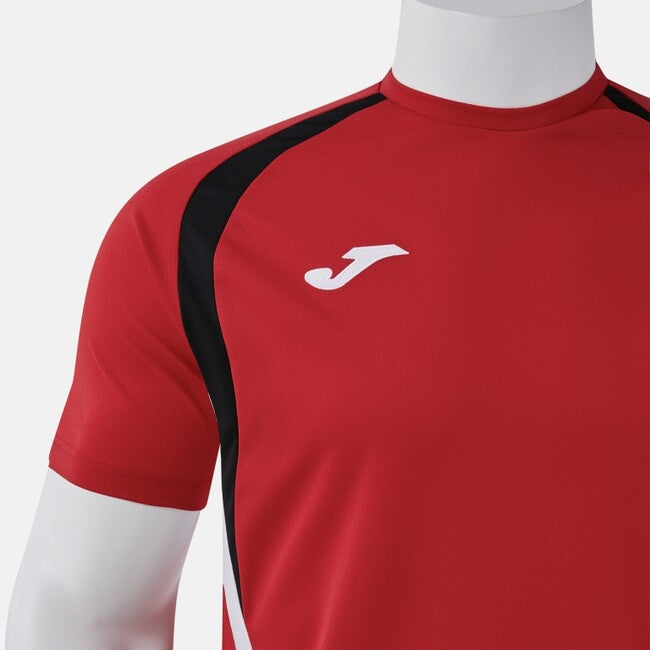 T-CHAMPIONSHIP SHORT SLEEVE T-SHIRT RED BLACK RED-BLACK