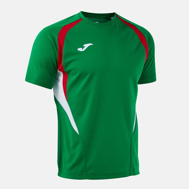 T-CHAMPIONSHIP SHORT SLEEVE T-SHIRT GREEN RED VERDE-ROJO