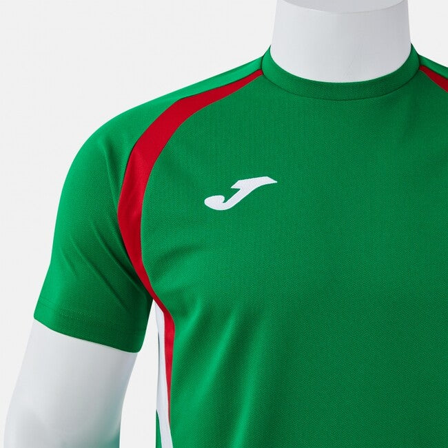 T-CHAMPIONSHIP SHORT SLEEVE T-SHIRT GREEN RED VERDE-ROJO