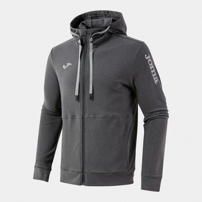 INVICTUS ZIP-UP HOODIE DARK GRAY ANTHRACITE