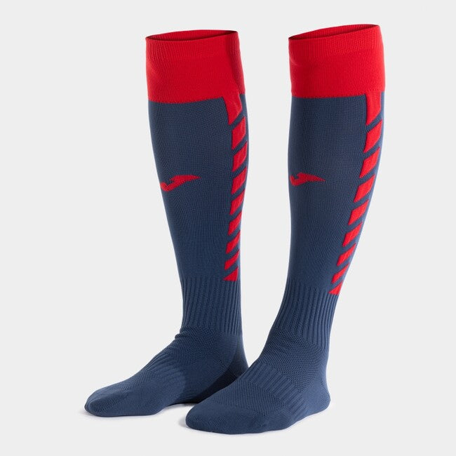 J-PRO SOCKS DARK NAVY RED NAVY-RED