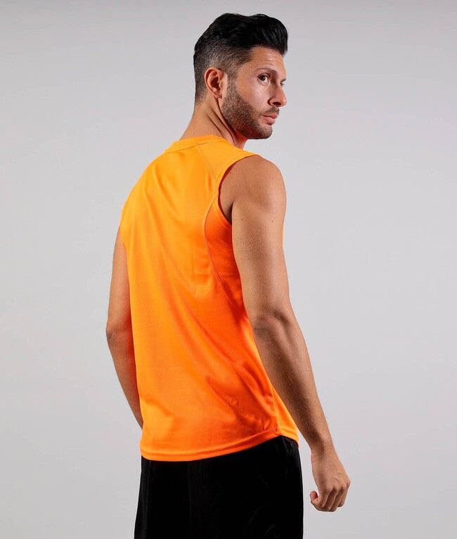 SHIRT SMANICATO GIVOVA ONE ARANCIO FLUO