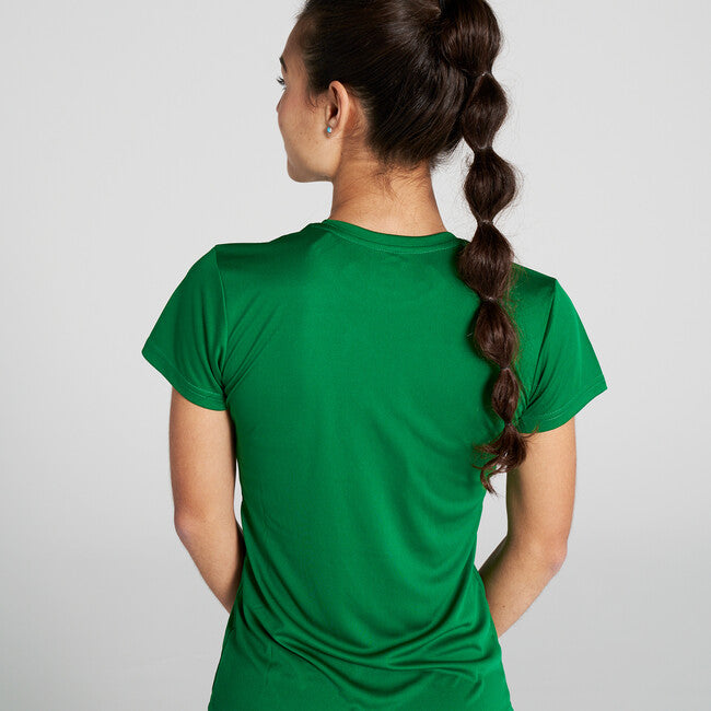 T-SHIRT COMBI GREEN S/S GREEN