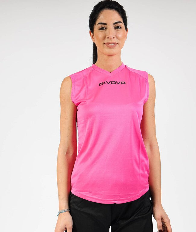 SHIRT SMANICATO GIVOVA ONE FUXIA