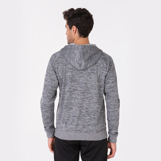 MENFIS HOODED JACKET MELANGE GRIS MELANGE OSCURO