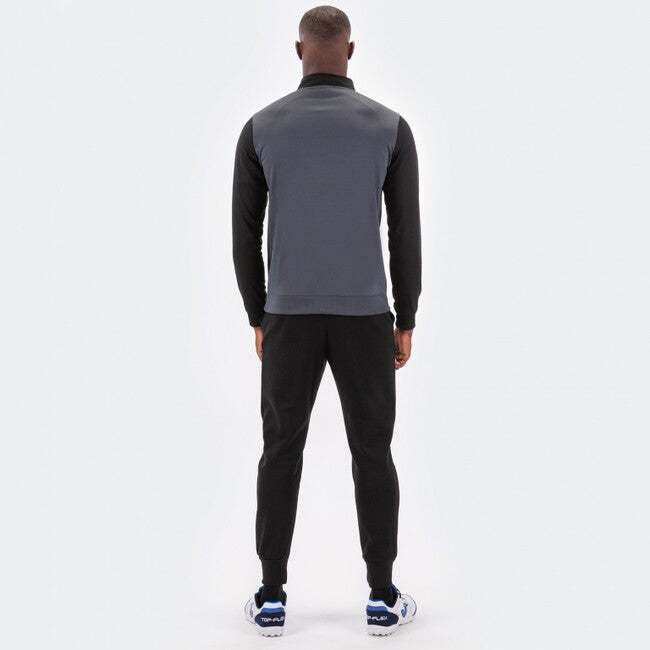 SWEATSHIRT 1/2 ZIP WINNER DARK GREY-BLACK ANTHRACITE-BLACK