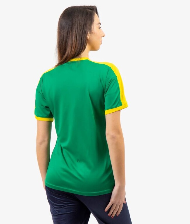 SHIRT REVOLUTION INTERLOCK VERDE/GIALLO