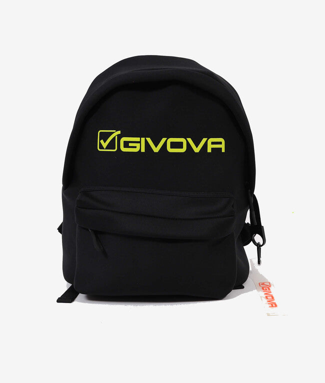 ZAINO FUTURO NEOPRENE NERO/GIALLO FLUO