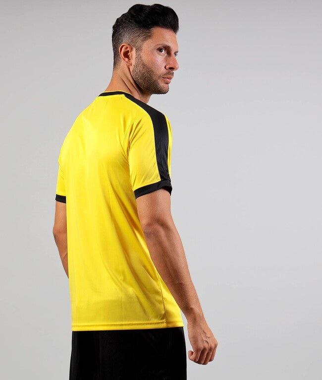 SHIRT REVOLUTION INTERLOCK GIALLO/NERO