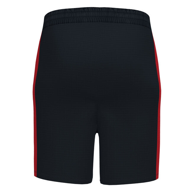MAXI SHORTS BLACK RED BLACK-RED