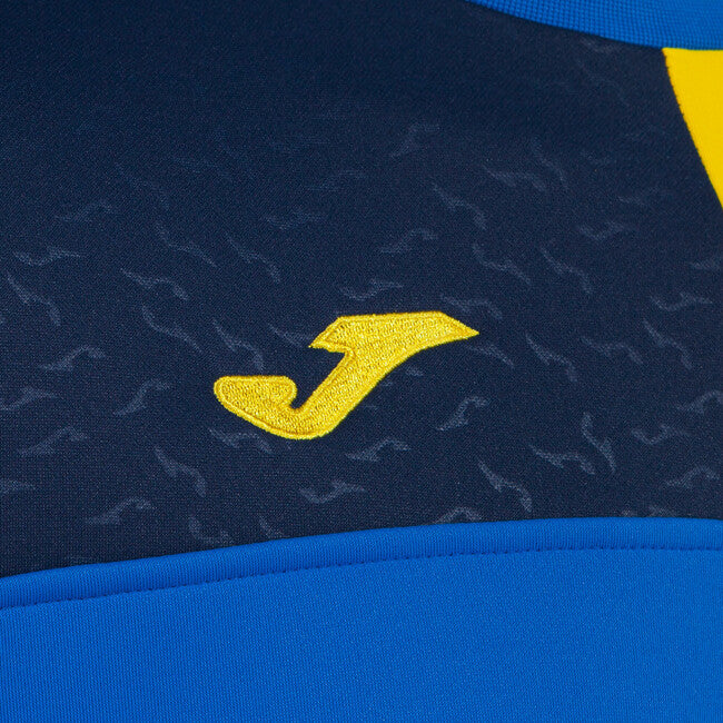 CREW V SWEATSHIRT ROYAL YELLOW NAVY ROYAL