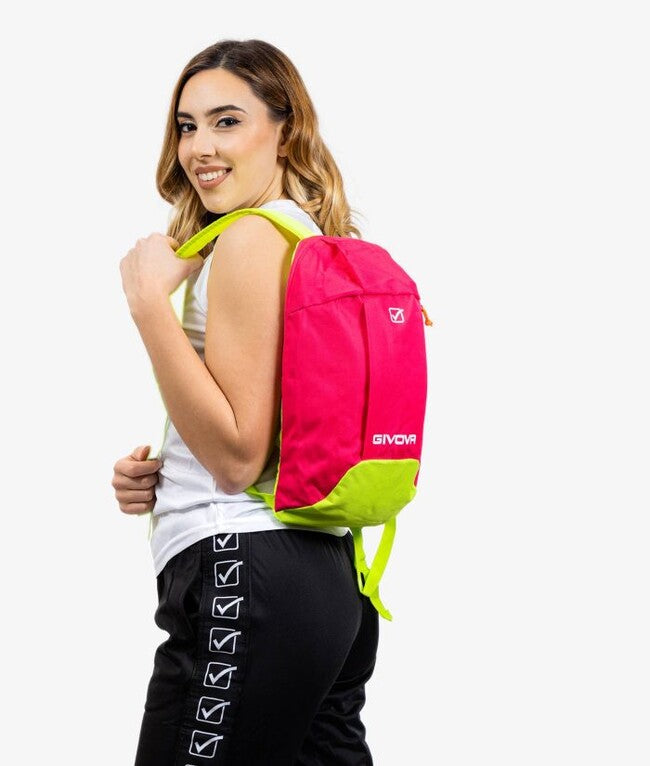 ZAINO CAPO FUXIA/GIALLO FLUO