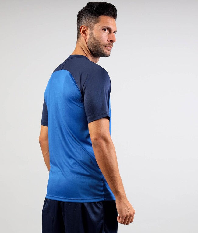 SHIRT CAPO INTERLOCK AZZURRO/BLU