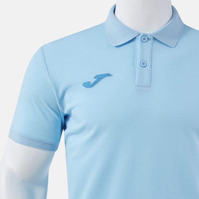 BALI III SHORT SLEEVE POLO SKY BLUE LIGHT BLUE