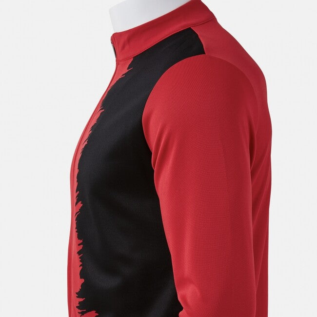 CITY III FULL ZIP SWEATSHIRT RED BLACK RED-BLACK