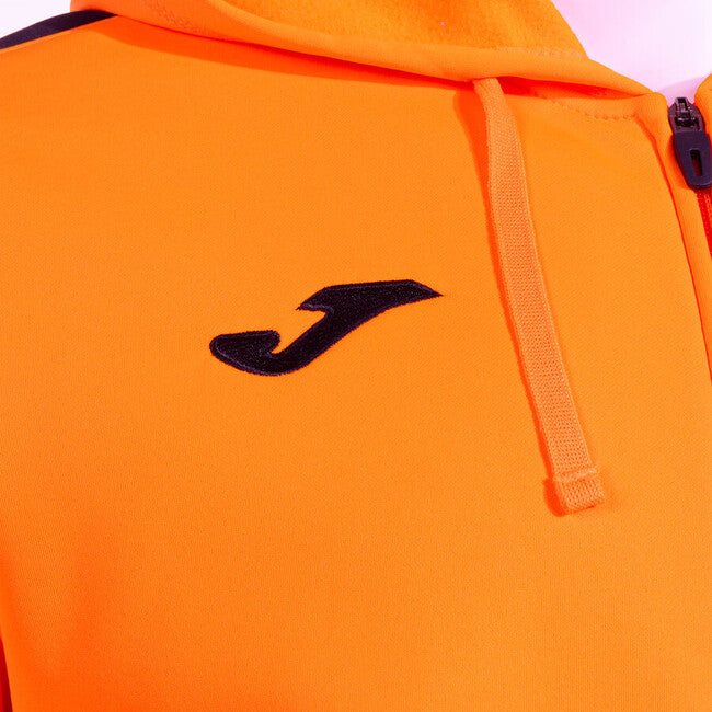OLIMPIADA ZIP-UP HOODIE ORANGE BLACK ORANGE-BLACK