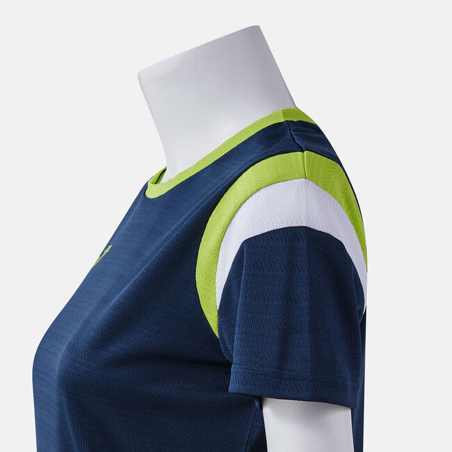 TERRA SHORT SLEEVE T-SHIRT DARK NAVY LIME NAVY-LIME