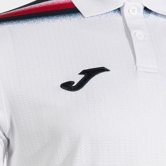 TOLEDO SHORT SLEEVE POLO WHITE DARK NAVY WHITE-NAVY