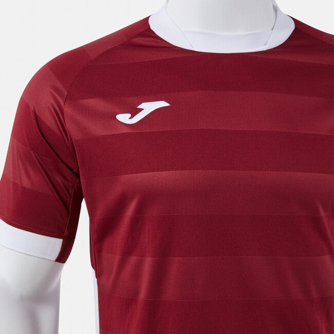 TOLETUM VII SHORT SLEEVE T-SHIRT BURGUNDY WHITE BURGUNDY