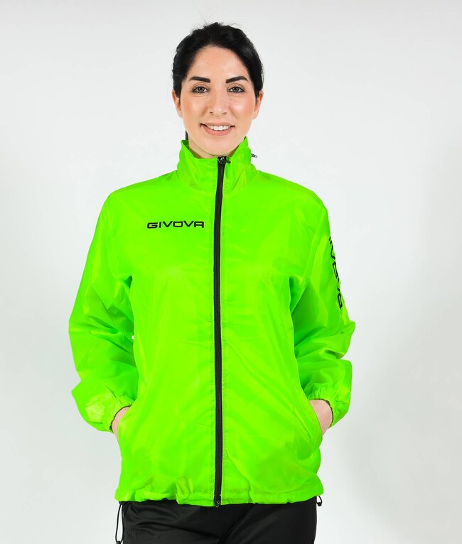 RAIN JACKET WIND GIALLO FLUO