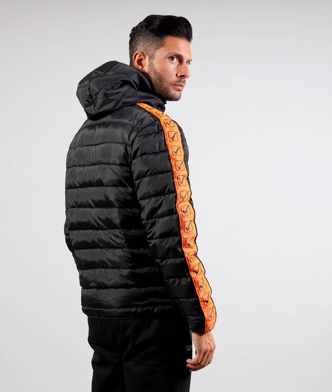 GIUBBOTTO OLANDA BAND NERO/ARANCIO FLUO