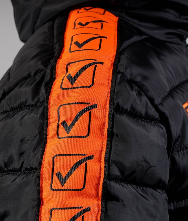 GIUBBOTTO OLANDA BAND NERO/ARANCIO FLUO