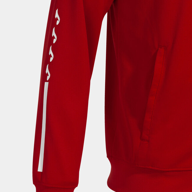 SUPERNOVA IV ZIP-UP HOODIE RED YELLOW RED-YELLOW