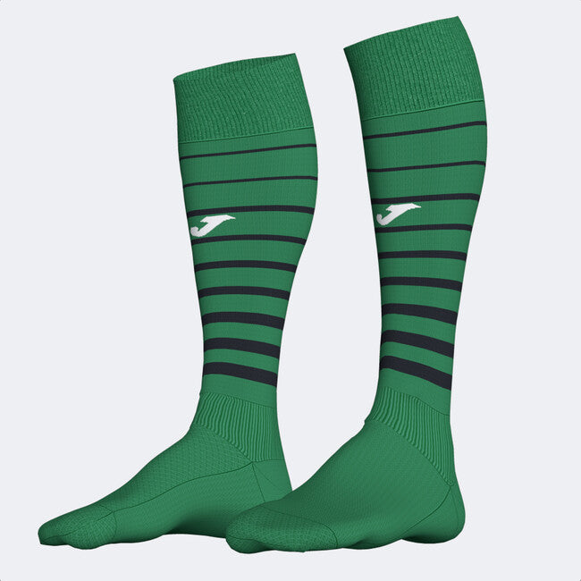 PREMIER II SOCKS GREEEN-BLACK