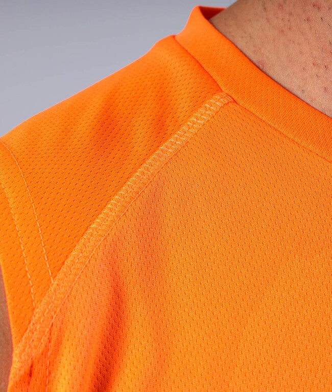 SHIRT SMANICATO GIVOVA ONE ARANCIO FLUO