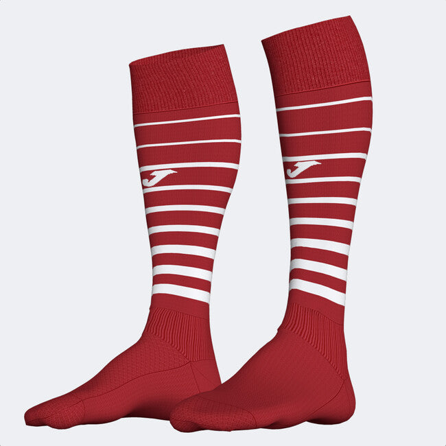 PREMIER II SOCKS RED-WHITE