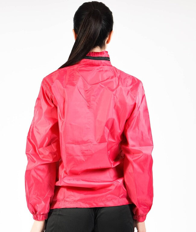 RAIN JACKET WIND FUXIA