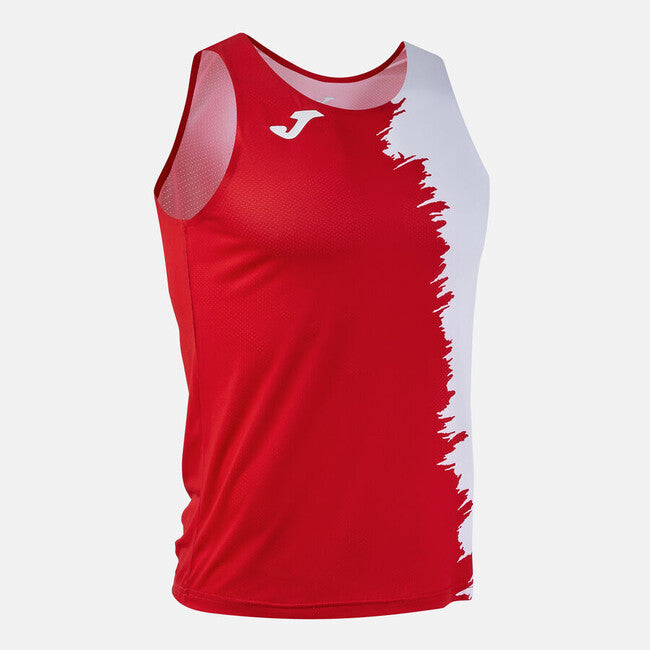 CITY III TANK TOP RED WHITE RED-WHITE