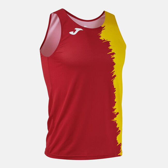 CITY III TANK TOP RED YELLOW RED-YELLOW