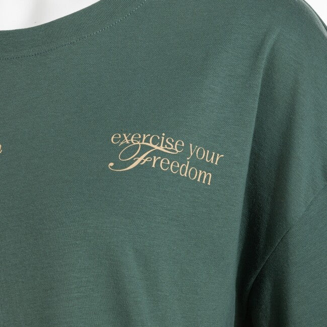 STREET SHORT SLEEVE T-SHIRT GREEN GREEN