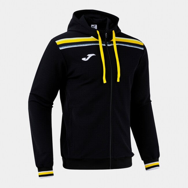 TOLEDO II ZIP-UP HOODIE BLACK YELLOW BLACK-YELLOW