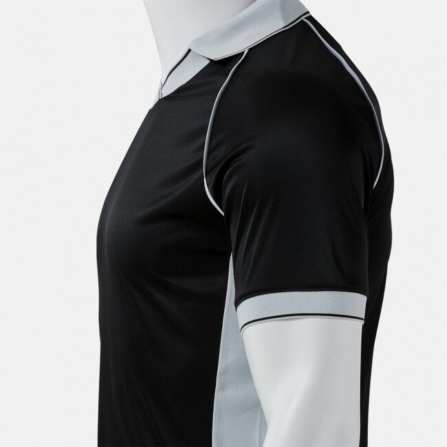 VINTAGE ECO RETRO SHORT SLEEVE T-SHIRT BLACK GRAY BLACK-GREY