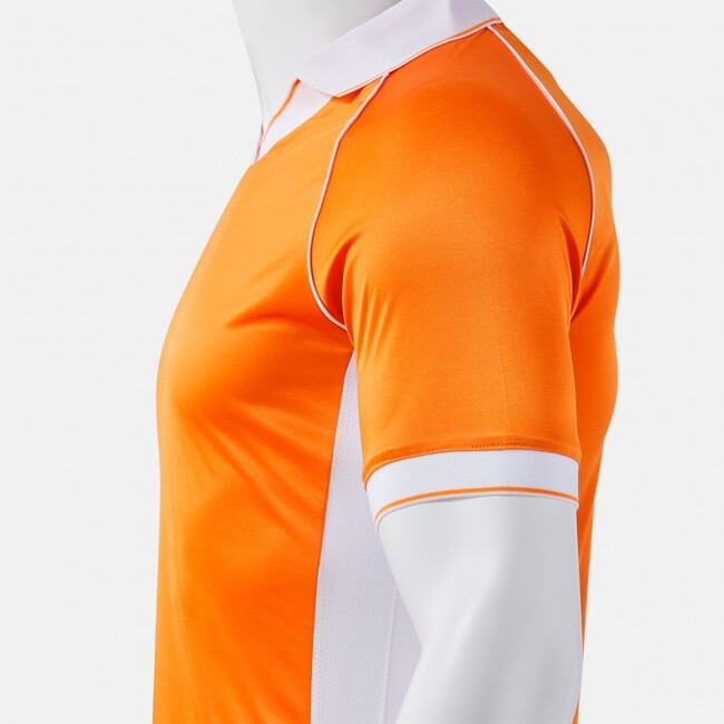 VINTAGE ECO RETRO SHORT SLEEVE T-SHIRT ORANGE WHITE ORANGE-WHITE