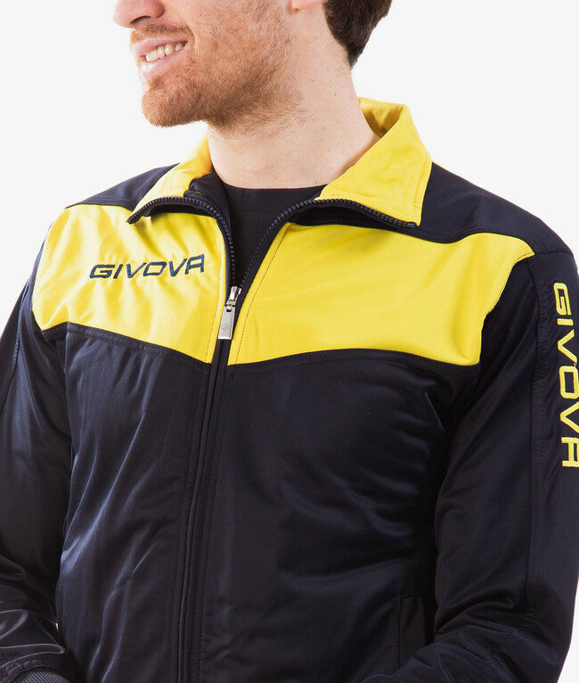 TUTA VISA TRIACETATO BLU/GIALLO