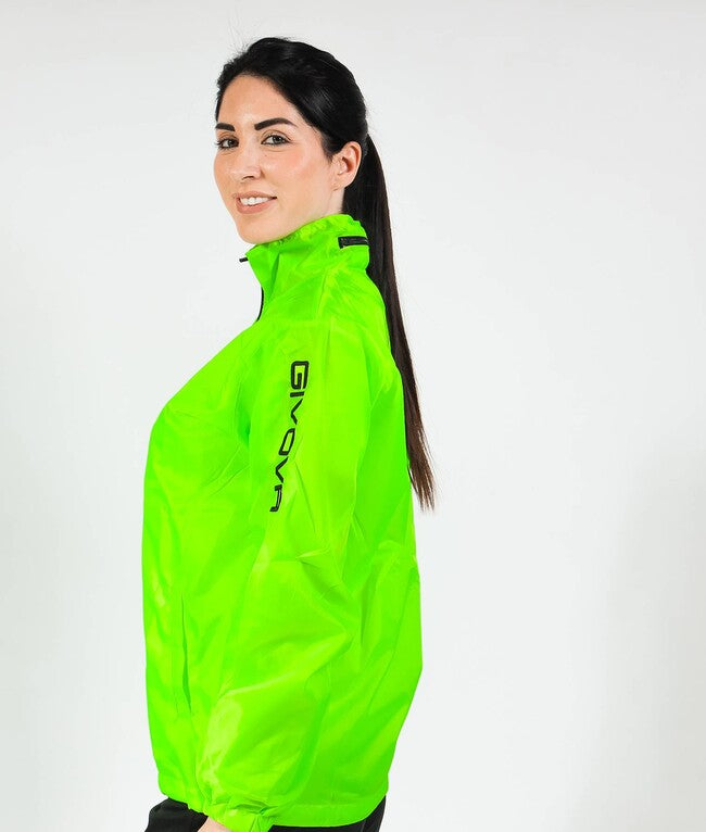 RAIN JACKET WIND GIALLO FLUO