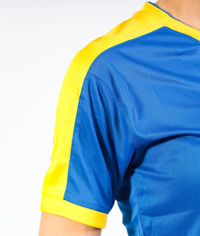 SHIRT REVOLUTION INTERLOCK AZZURRO/GIALLO