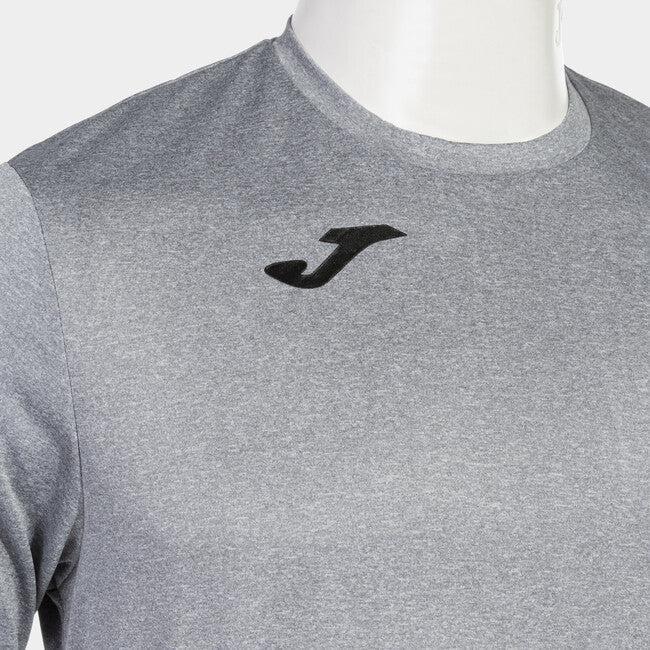 T-SHIRT COMBI GREY S/S GRIS MELANGE CLARO
