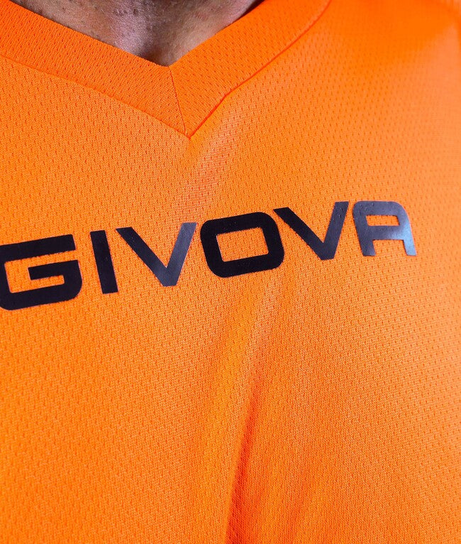 SHIRT SMANICATO GIVOVA ONE ARANCIO FLUO