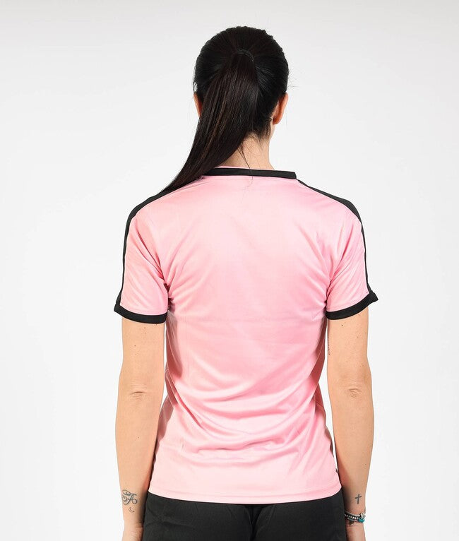 SHIRT REVOLUTION INTERLOCK ROSA/NERO