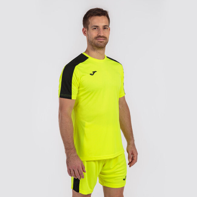 FLUORESCENT YELLOW-BLACK ACADEMY T-SHIRT M/C AMARILLO FLÚOR-NEGRO
