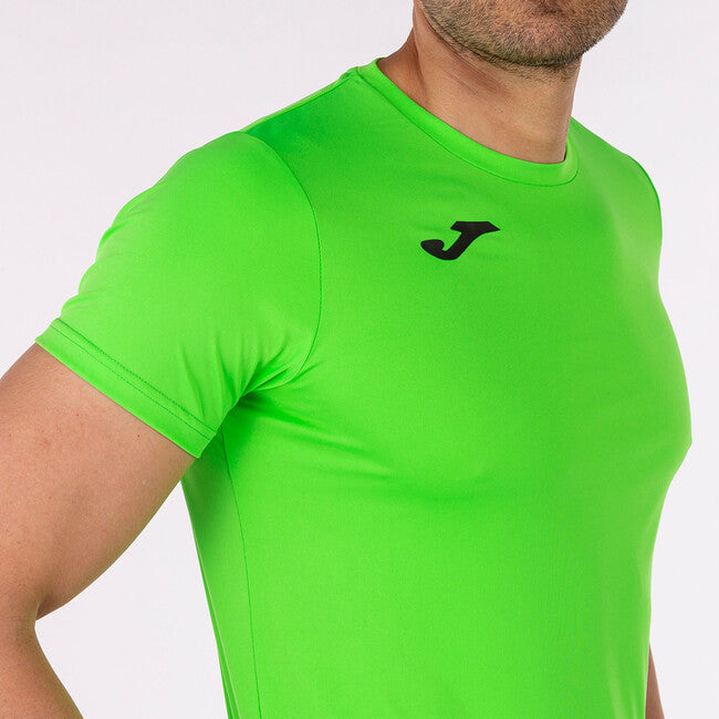 S/S T-SHIRT RECORD II FLUOR GREEN