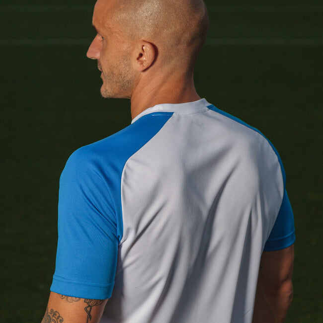 T-SHIRT ACADEMY IV WHITE-ROYAL