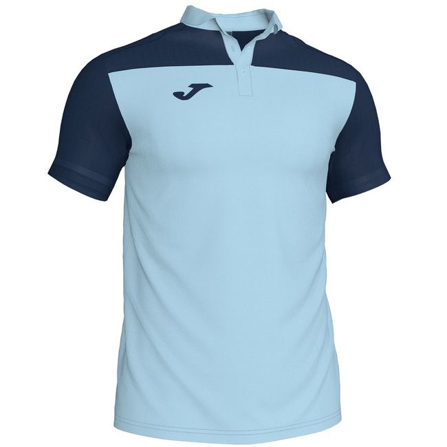 COMBI POLO SHIRT LIGHT BLUE-NAVY S/S SKY BLUE-NAVY